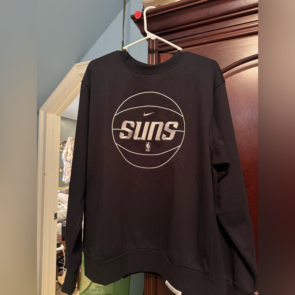 Pheonix Suns Black Nike Standard Issue Performance Pullover Sweatshirt NWT